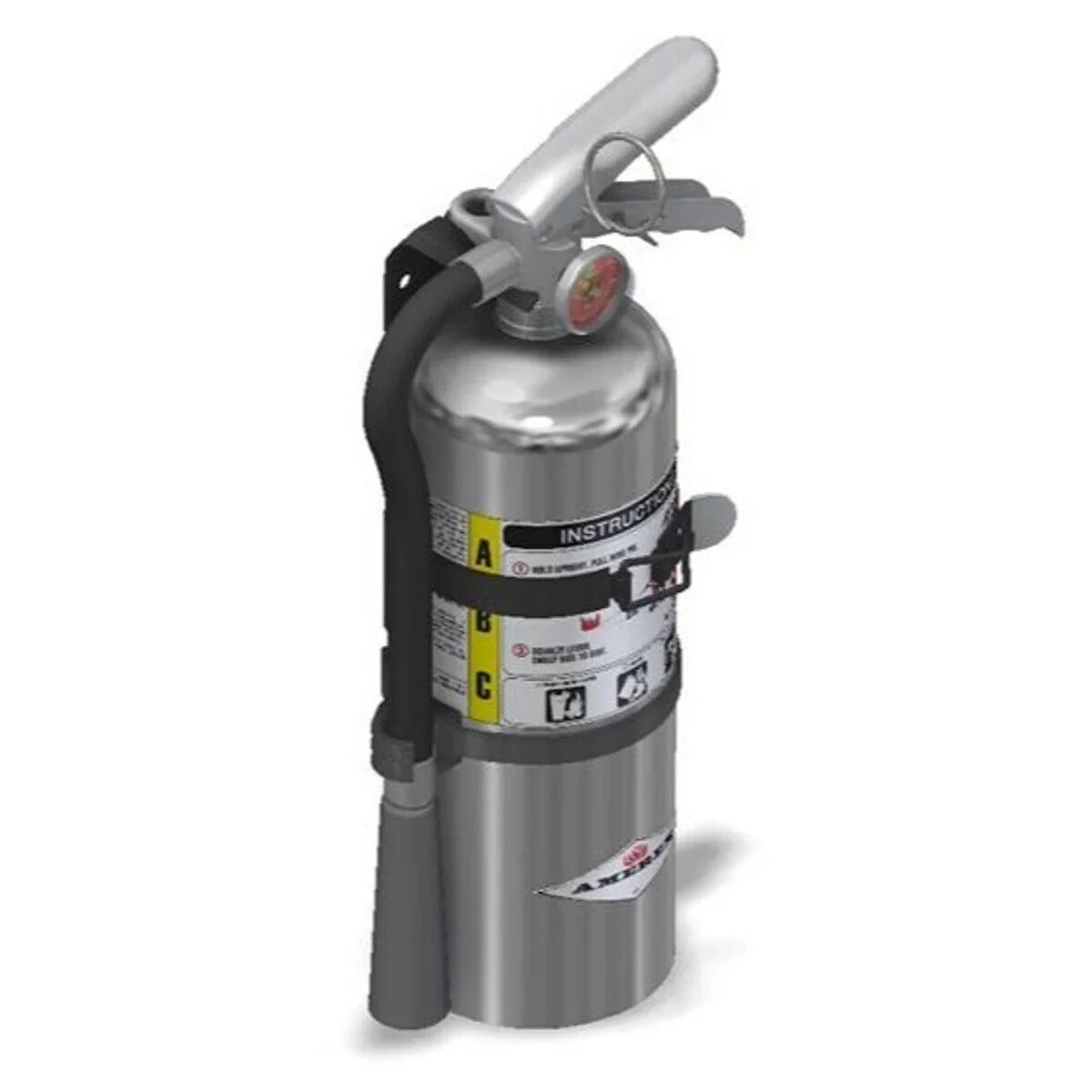 Amerex B500TC Chrome Fire Extinguisher 15849 - Same Day Shipping (SEALED)