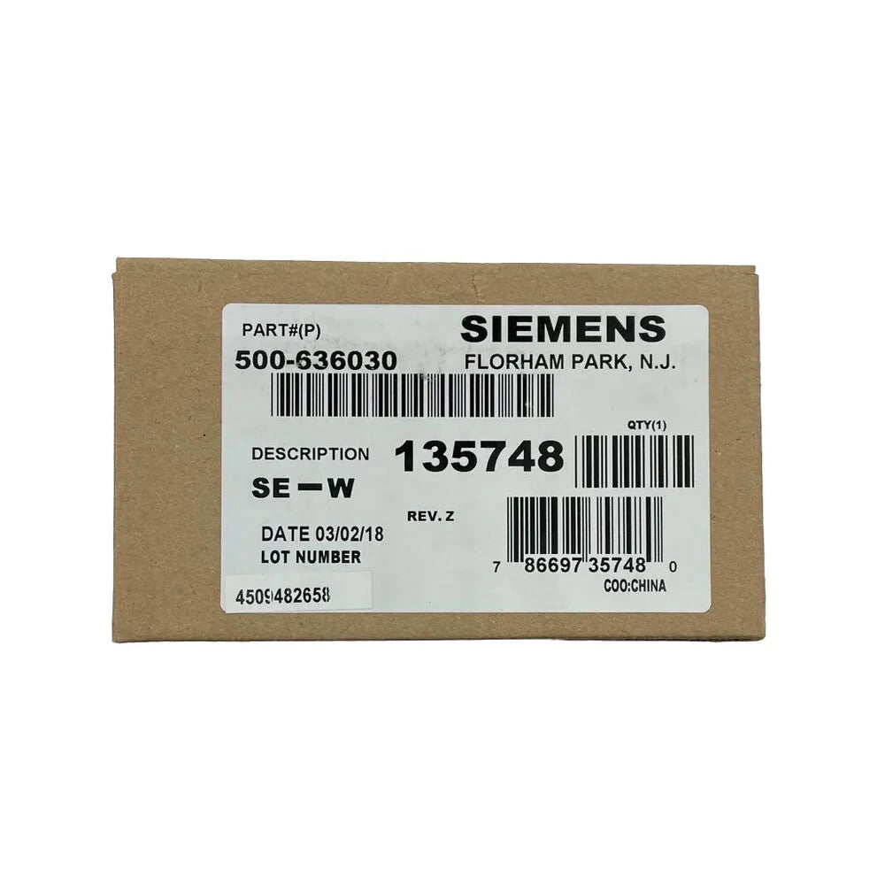 Siemens SE-W (500-636030) - Same Day Shipping (SEALED)