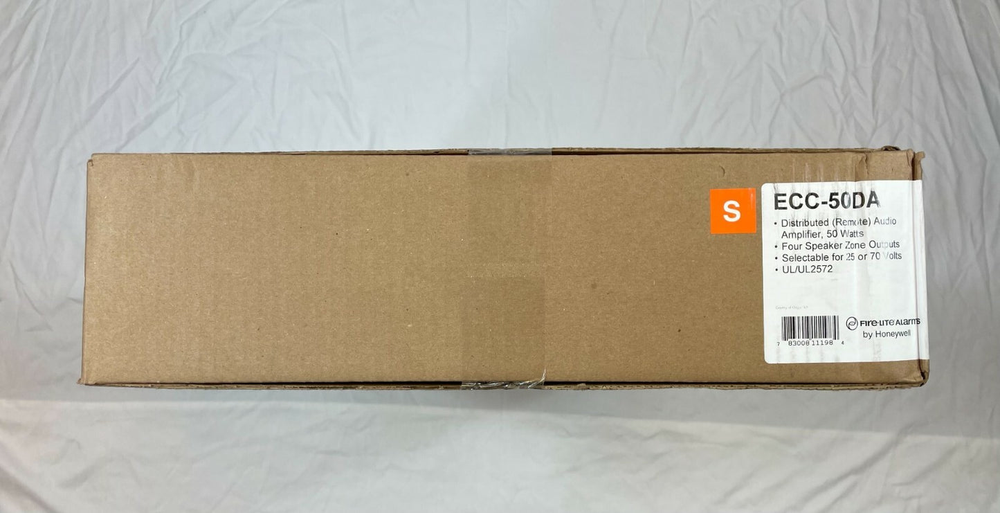 Fire-Lite ECC-50DA Distributed Audio Amplifier, 50 W, 120V