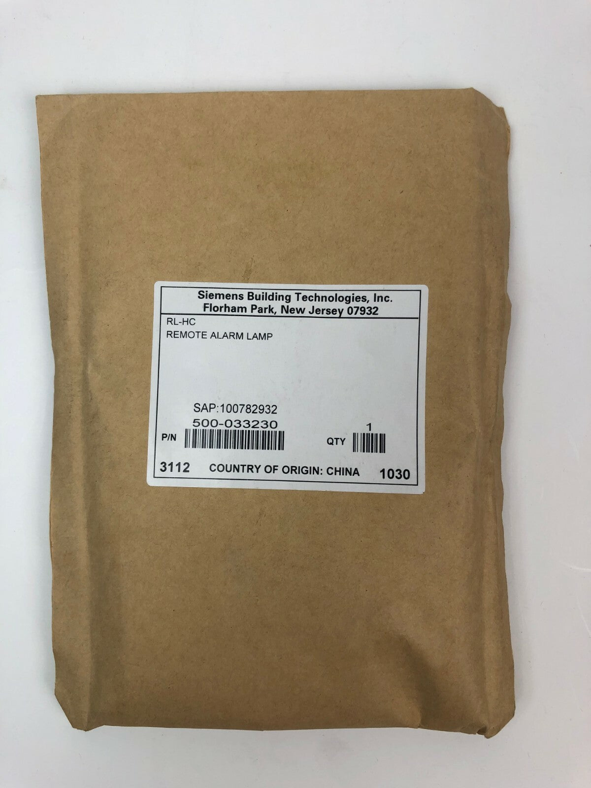 (NEW) SIEMENS RL-HC 500-033230 FIREFINDER XLS FS-250 CEILING MOUNT REMOTE ALARM