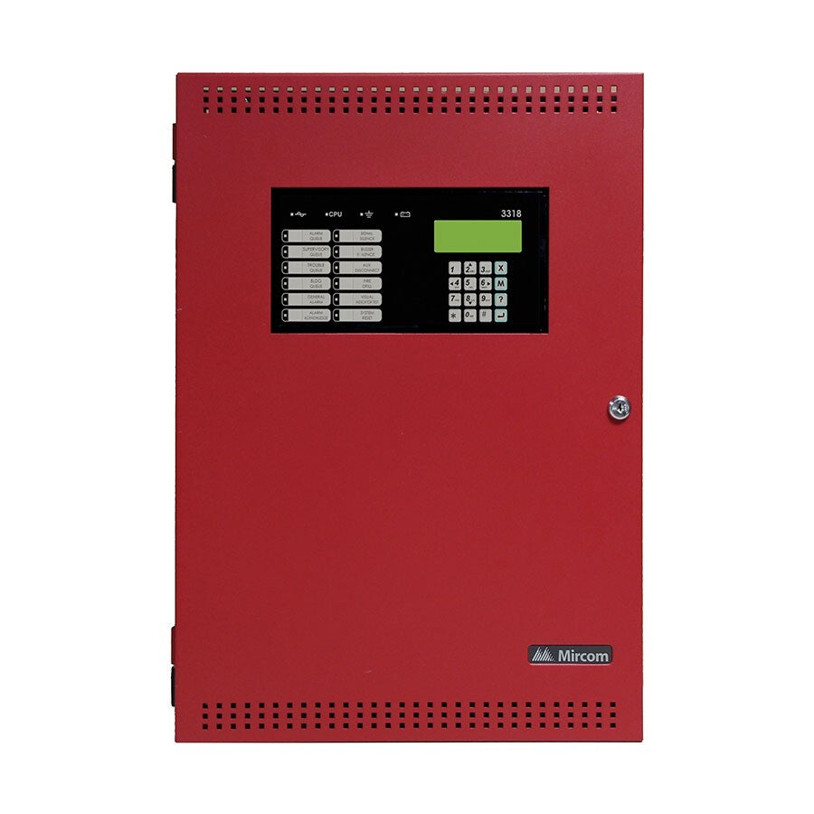 Mircom FX-3318 Fire Alarm Control Panel - Same Day Shipping (SEALED)