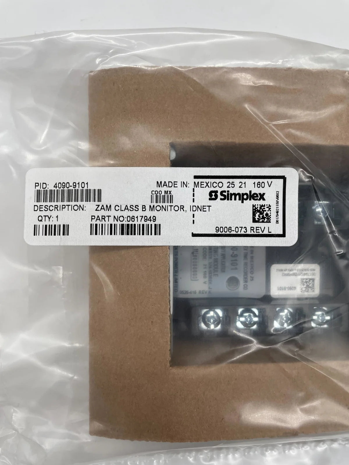Simplex 4090-9101 Zone Adapter Module
