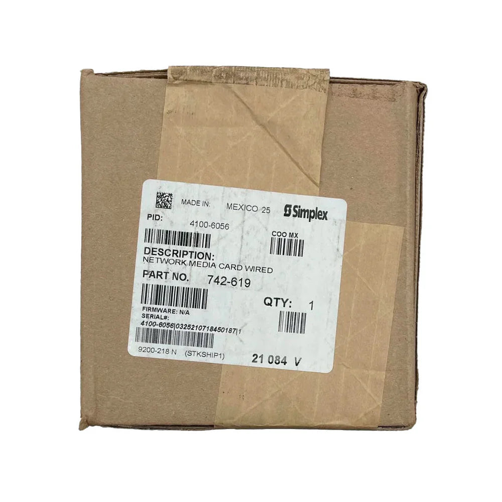 Simplex 4100-6056 Media Card Wired