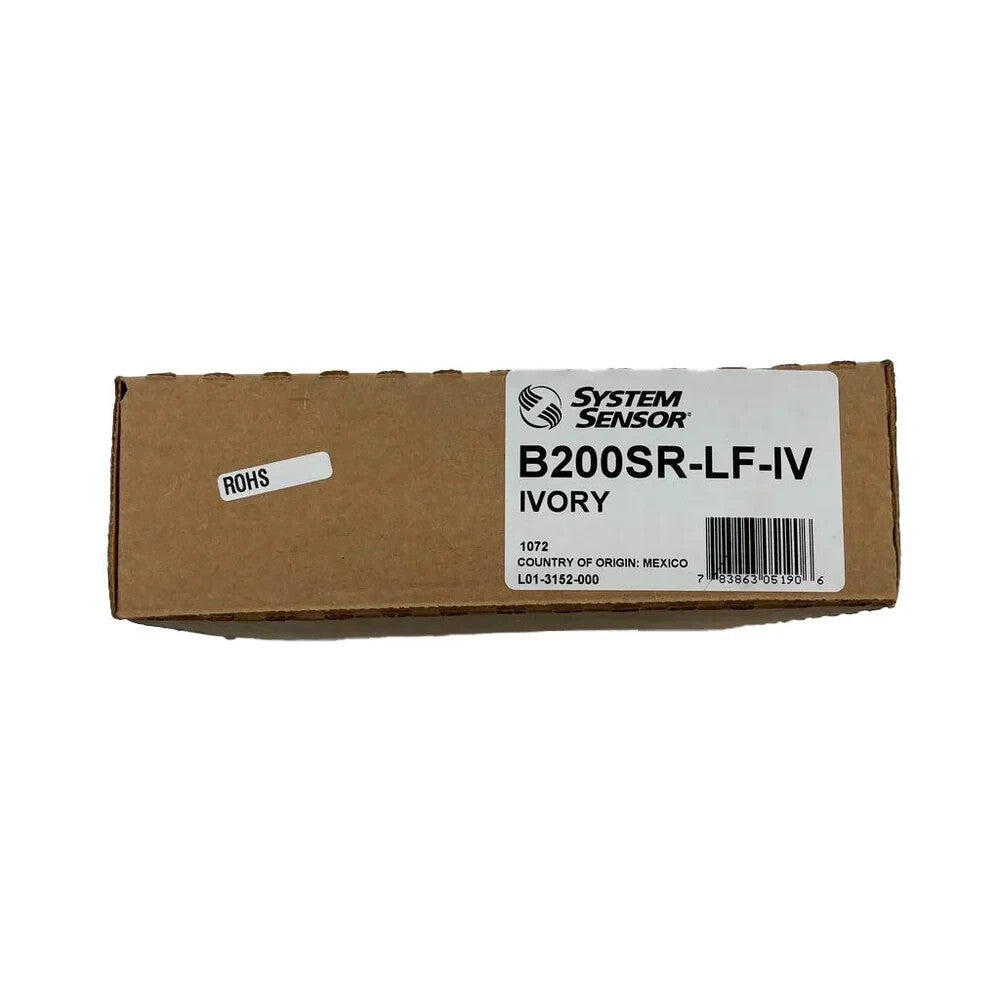 System Sensor B200SR-LF-IV - Same Day Shipping (SEALED)