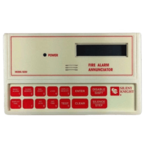 Silent Knight 5230 Fire Alarm Annunciator and Programmer