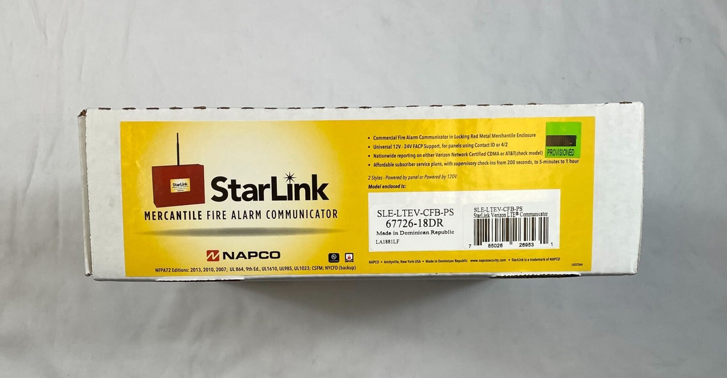 Napco SLE-LTEV-CFB-P