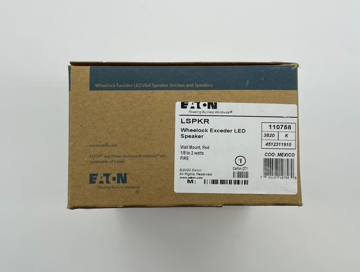 Wheelock LSPKR - Same Day Shipping (SEALED)