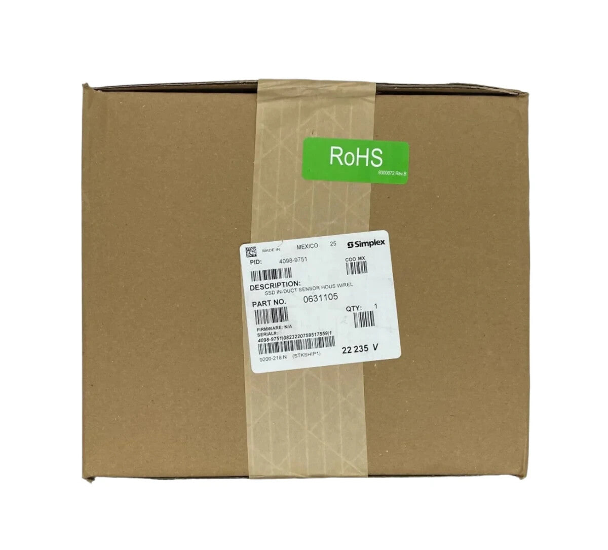 Simplex 4098-9751 - Same Day Shipping (SEALED)
