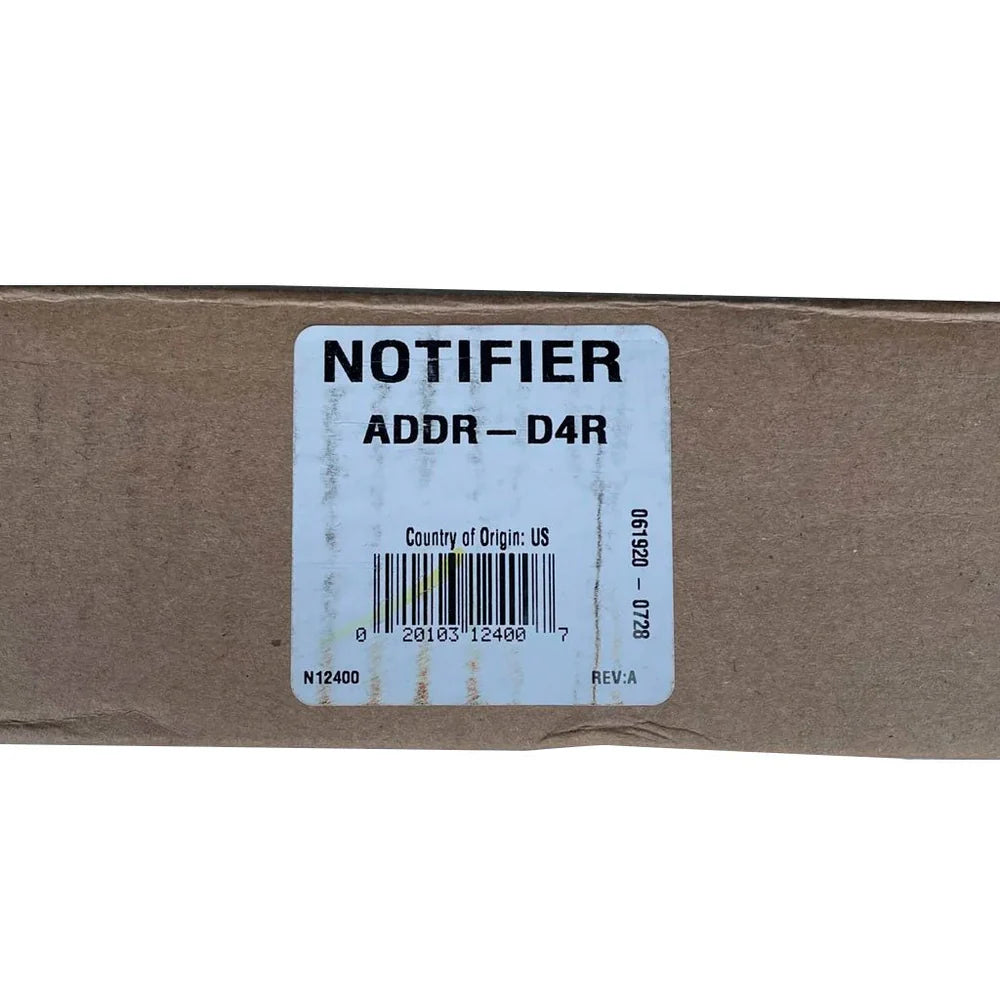 Notifier ADDR-D4R Four-Tier-Sized Door Red