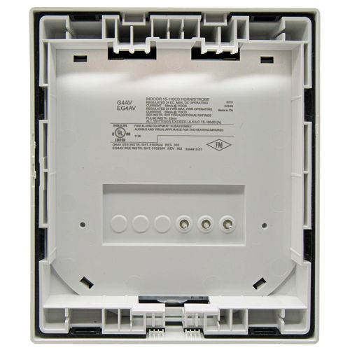 Edwards EST G4AVWN Horn Strobe (White)