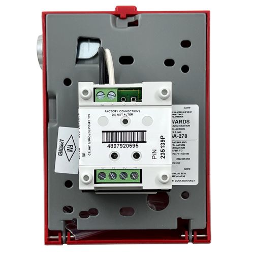 Edwards SIGA-278 Double Action Pull Station