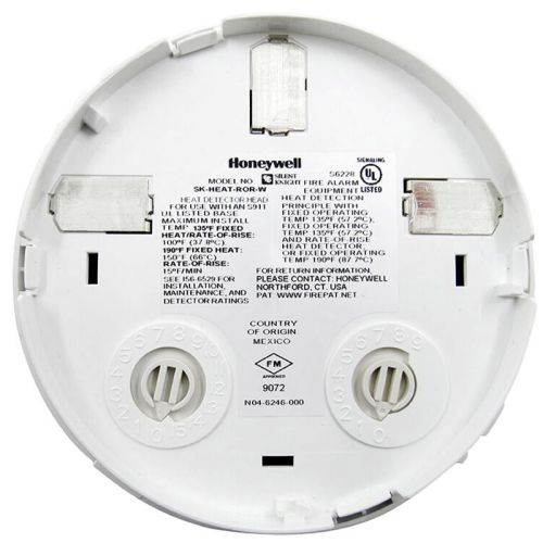 Silent Knight SK-HEAT-ROR-W 135F Fixed / ROR Heat Detector (White)