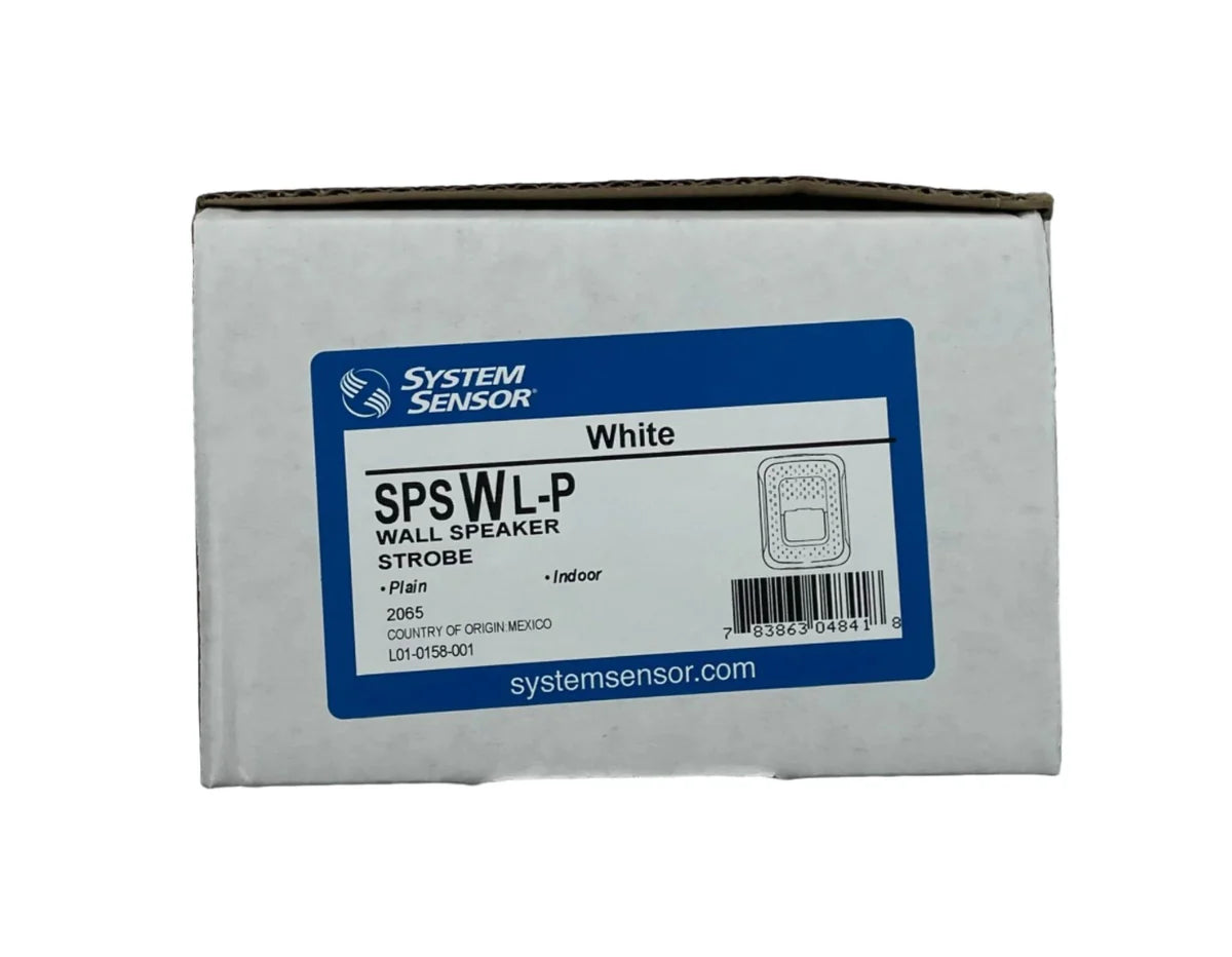 System Sensor SPSWL-P Speaker Strobe White Wall