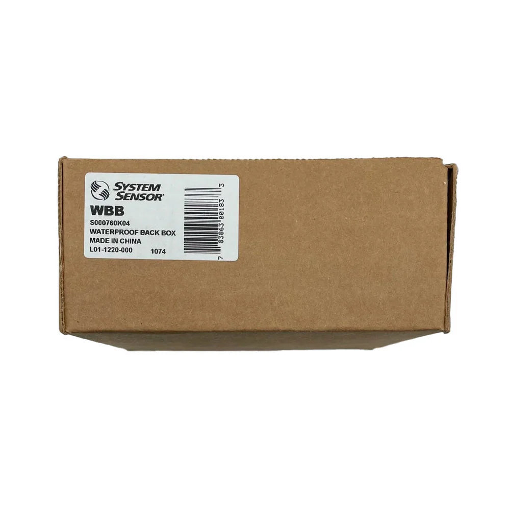 System Sensor WBB Weatherproof Box for SSM/SSV Bells