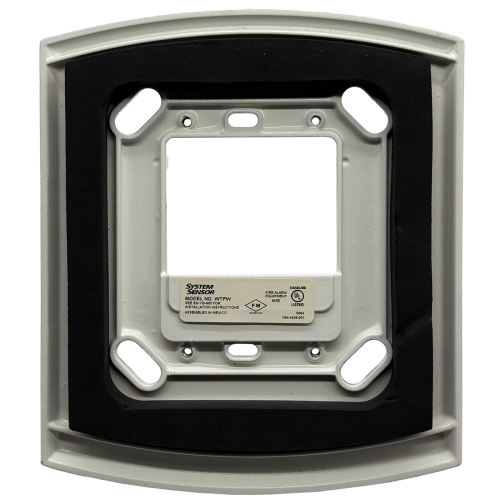 System Sensor WTPW Watertight Plate (White)