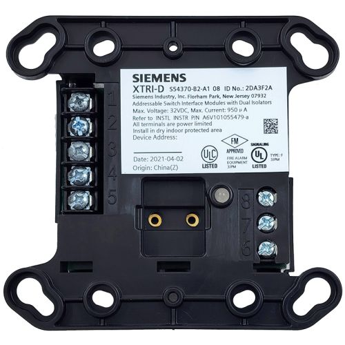 Siemens XTRI-D Dual Input Module