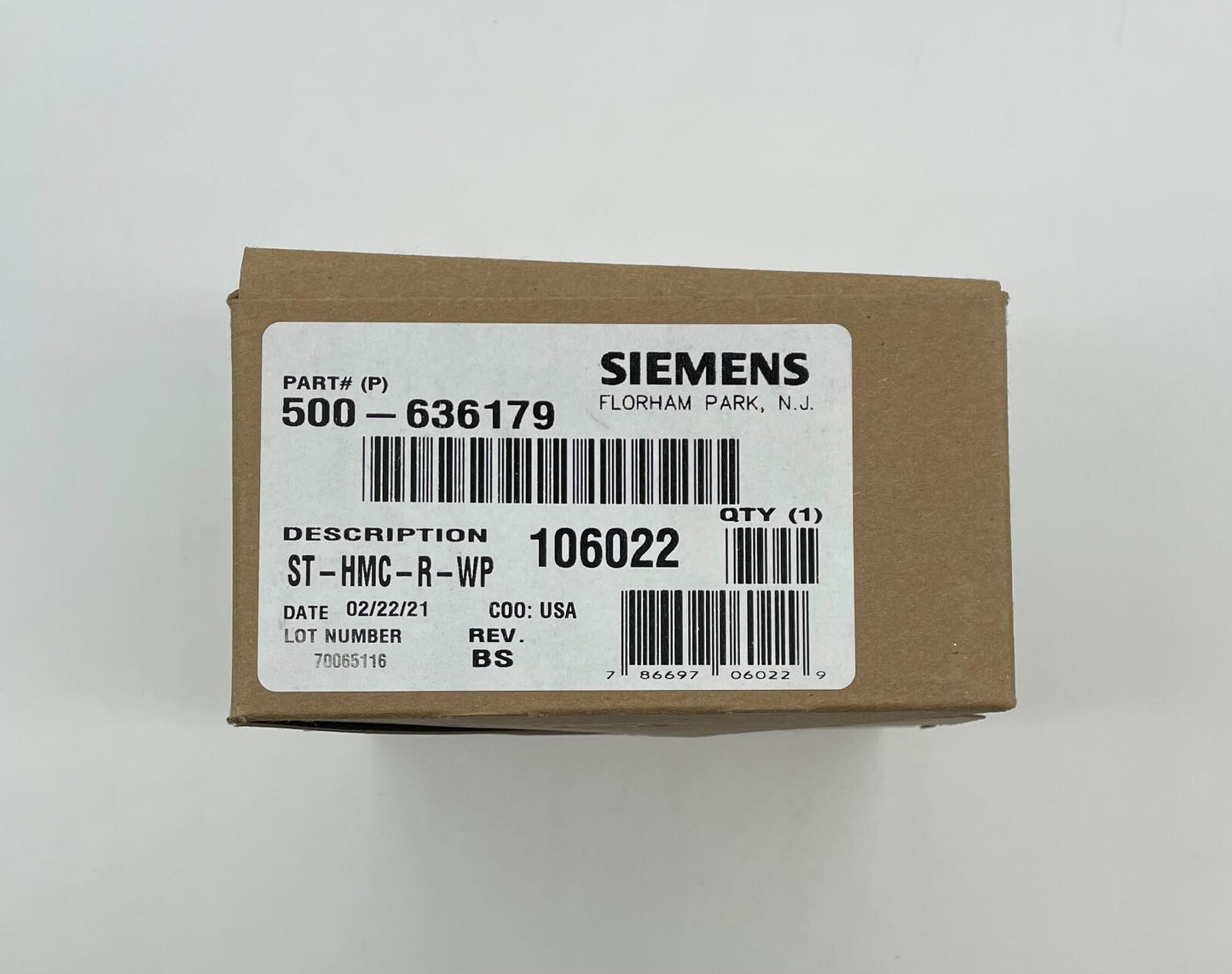 Siemens ST-HMC-R-WP - Same Day Shipping (SEALED)
