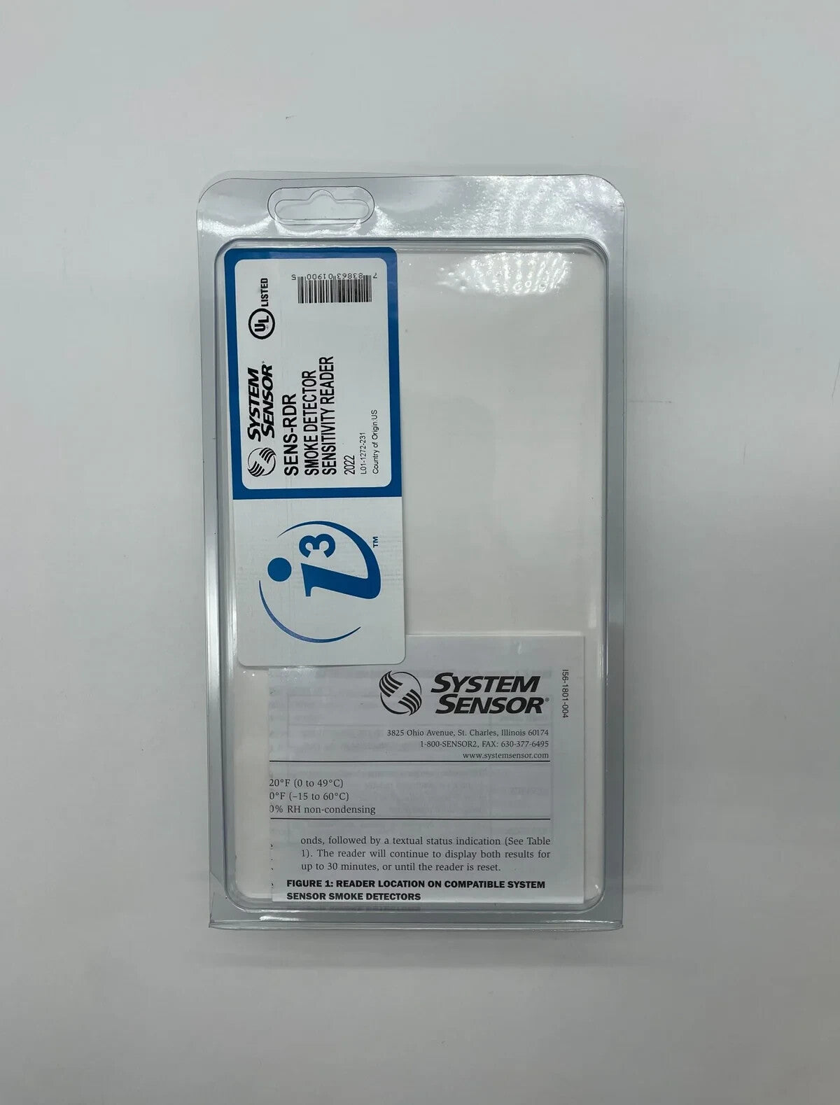 System Sensor SENS-RDR - Same Day Shipping (SEALED)