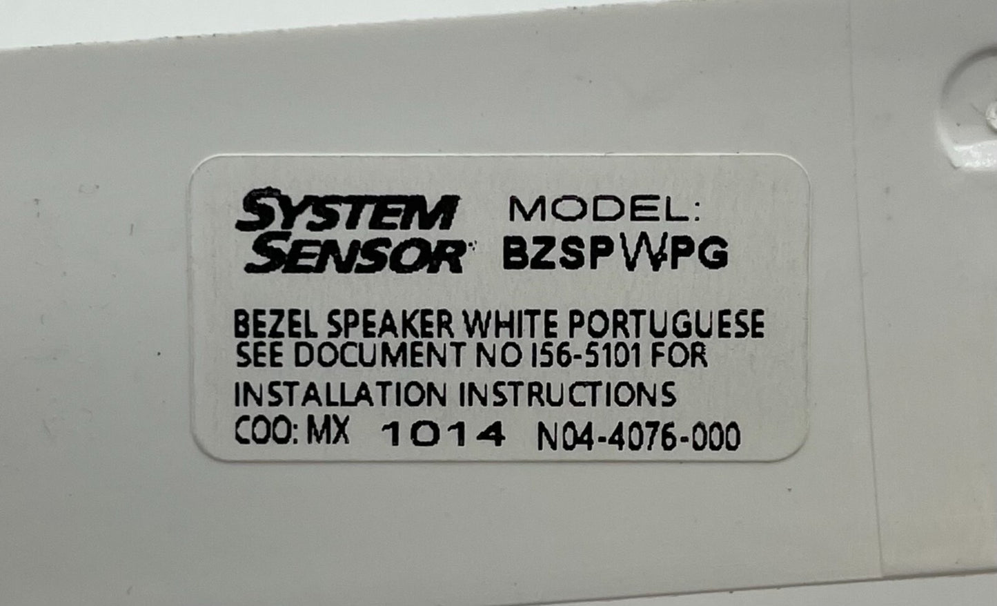 System Sensor BZSPW-PG - Same Day Shipping (SEALED)