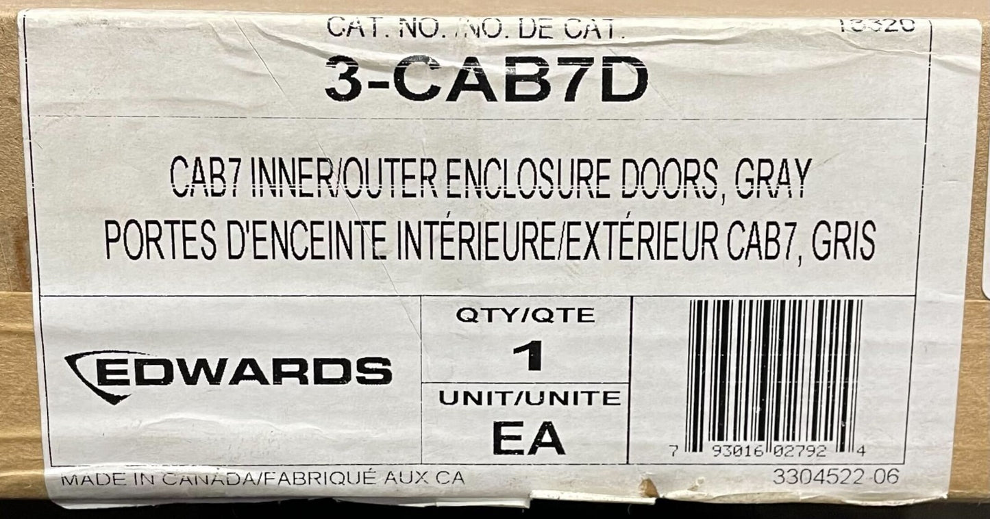 Edwards 3-CAB7D - Same Day Shipping (SEALED)