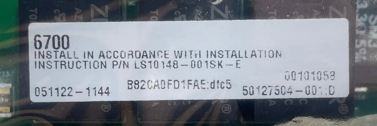 Silent Knight 067000BD (67000BD) Board