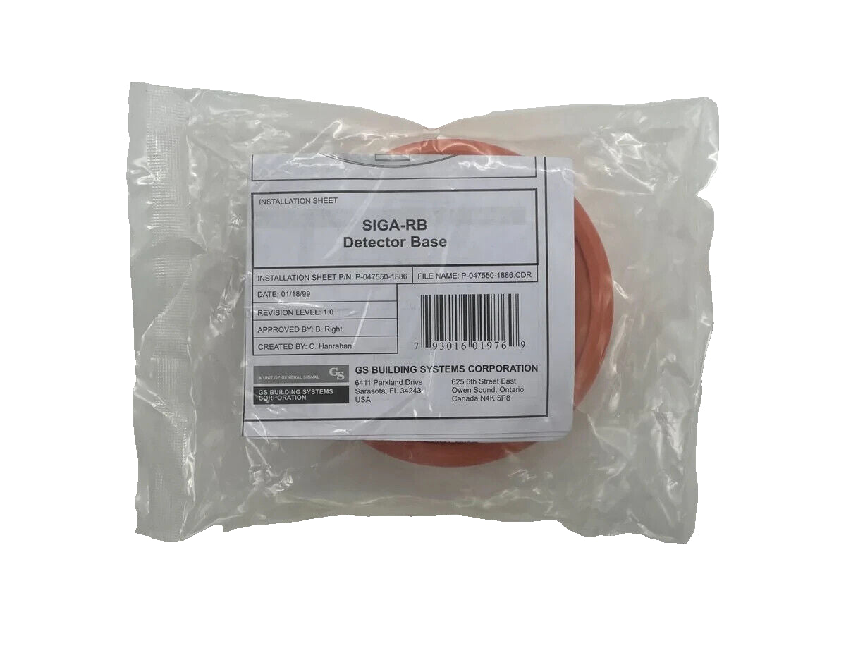 Edwards SIGA-RB - Same Day Shipping (SEALED)