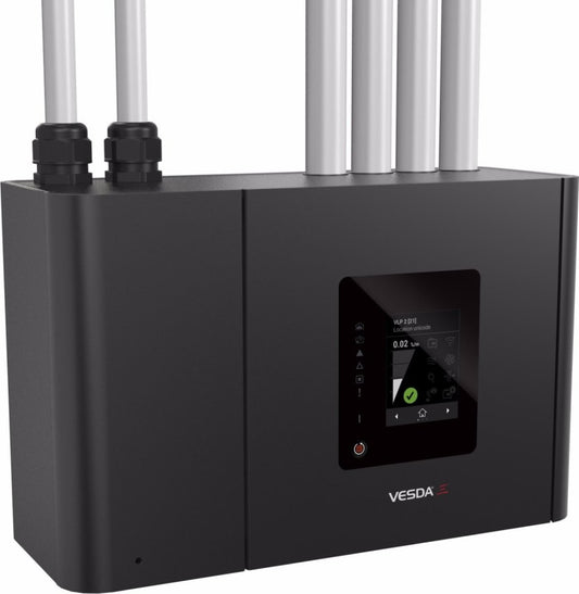 VESDA VEP-A00-P Four Pipe Detector with LED Display Black
