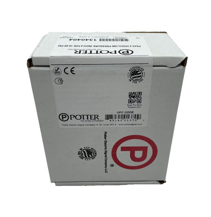 Potter PS40-2 Pressure Switch with Two Sets SPDT - Same Day Shipping (SEALED)