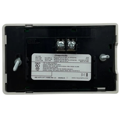 Edwards EG1F-CVM Chime/Strobe, Wall Mt. - Same Day Shipping (SEALED)