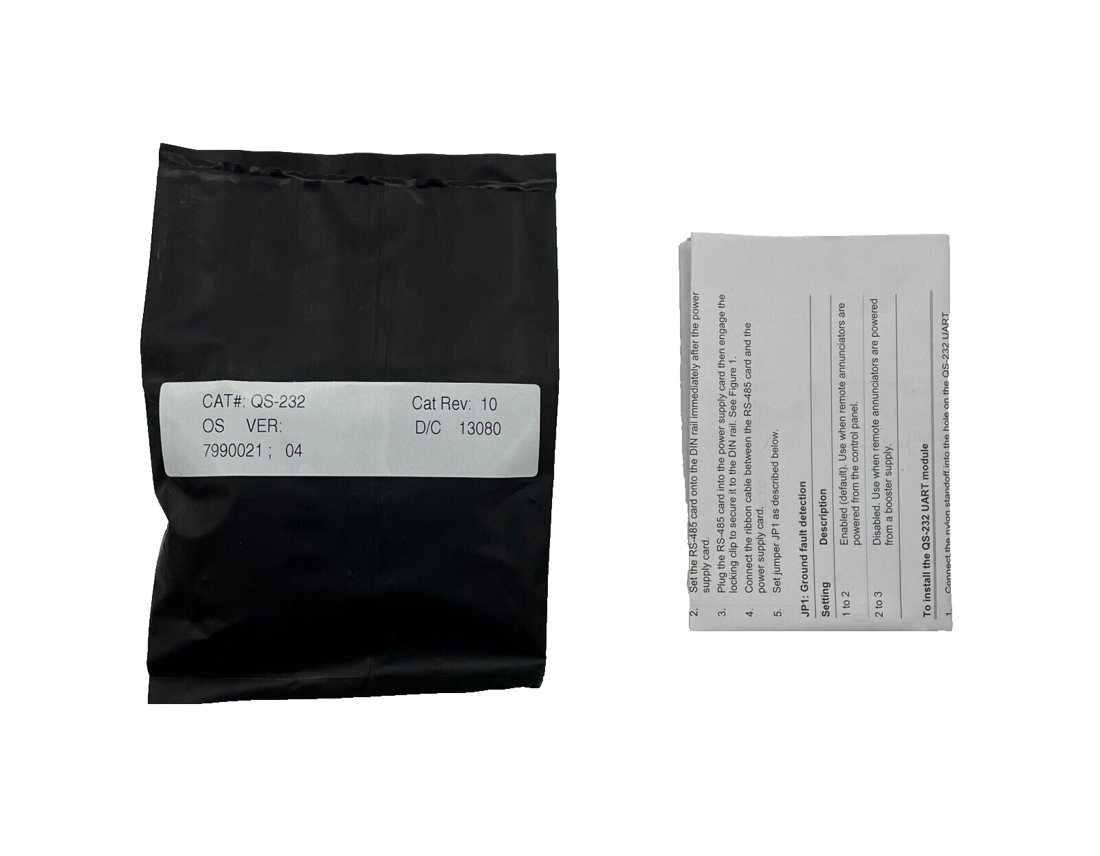 Edwards QS-232 - Same Day Shipping (SEALED)