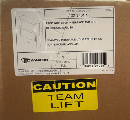 Edwards 3X-SFS1R - Same Day Shipping (SEALED)