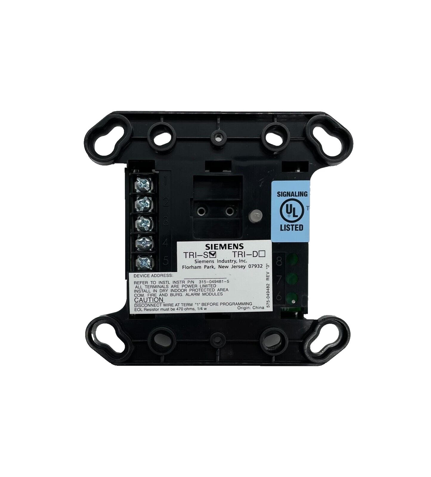 Siemens TRI-S (500-896225) Interface Single Input - Same Day Shipping (SEALED)