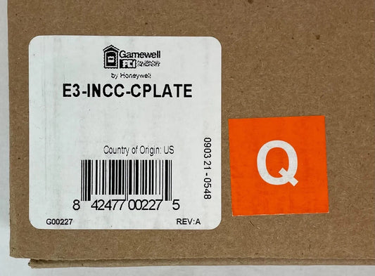 Gamewell-Fci E3-INCC-CPLATE Mounting Plate - Same Day Shipping (SEALED)