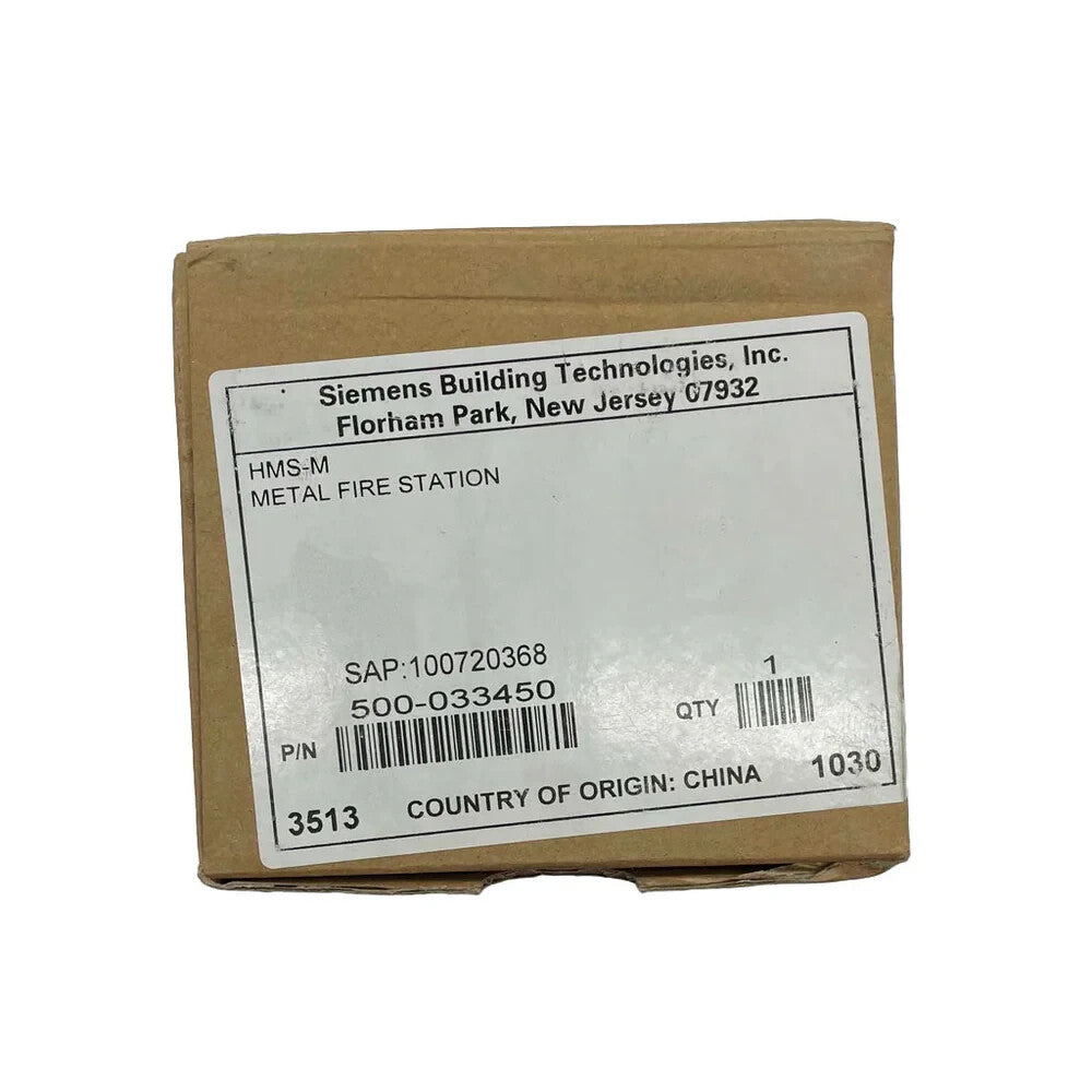 Siemens HMS-M (500-033450) Manual Station Single - Same Day Shipping (SEALED)