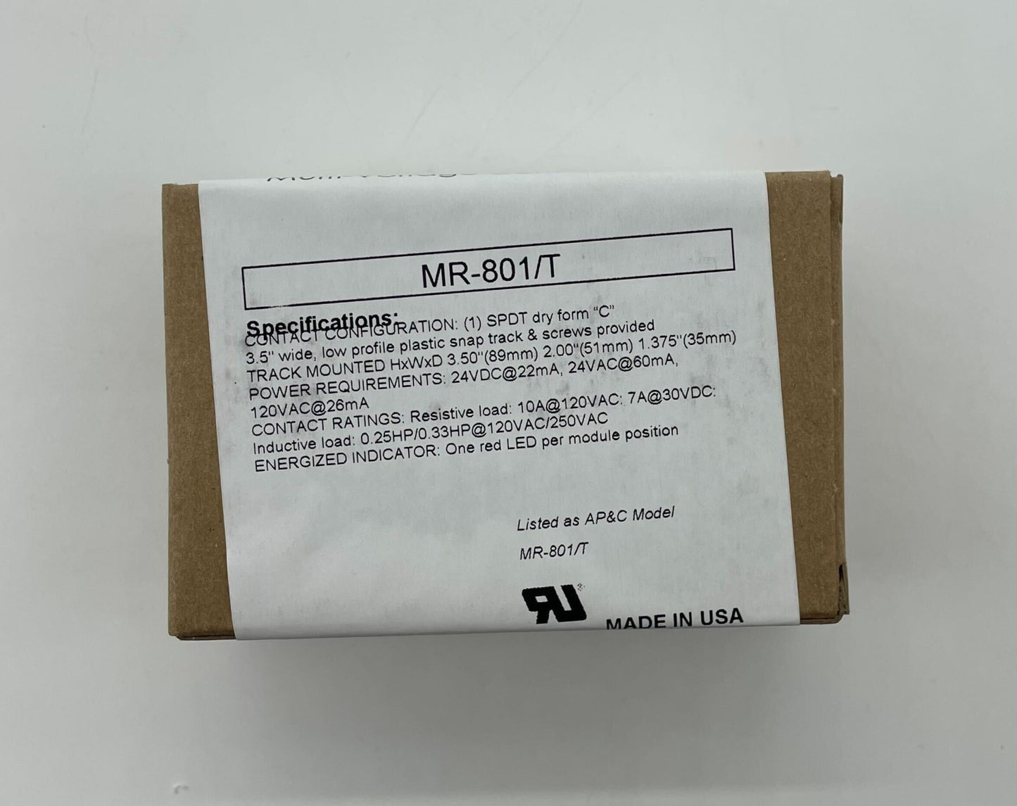 Potter MR-801/T - Same Day Shipping (SEALED)
