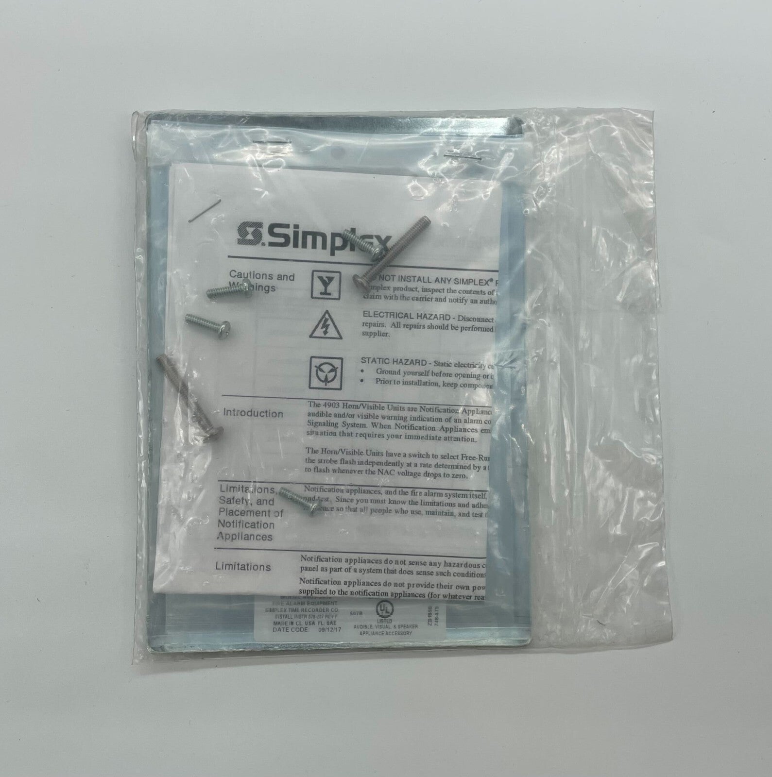 Simplex 4905-9939 - Same Day Shipping (SEALED)
