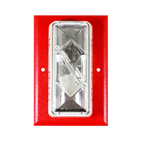 Edwards 202-7A-T Synchronized Strobe Red