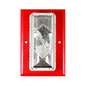 Edwards 202-7A-T Synchronized Strobe Red