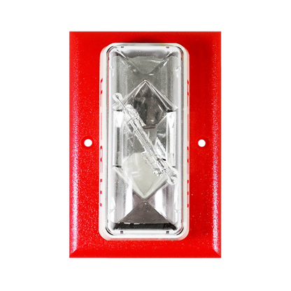 Edwards 202-7A-T Synchronized Strobe Red