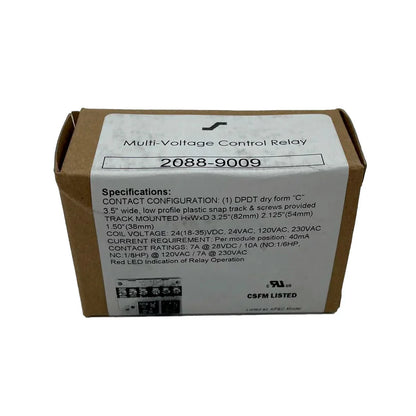Simplex 2088-9009 One-Position DPDT Relay