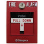 Simplex 2099-9759 Dual-Action Manual Pull Station w/ Key Lock