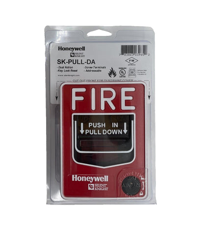 Silent Knight SK-PULL-DA Dual Action Pull Station - Same Day Shipping (SEALED)