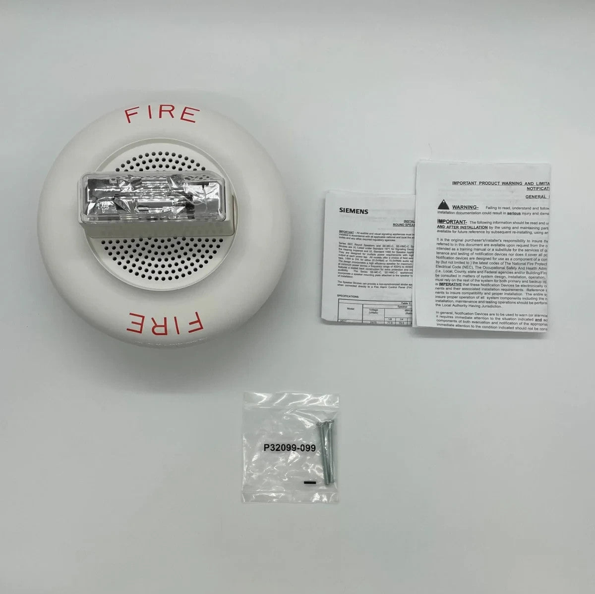 Siemens SE-HMC-CW (500-636034) Speaker Multi Candela White Ceiling (SEALED)