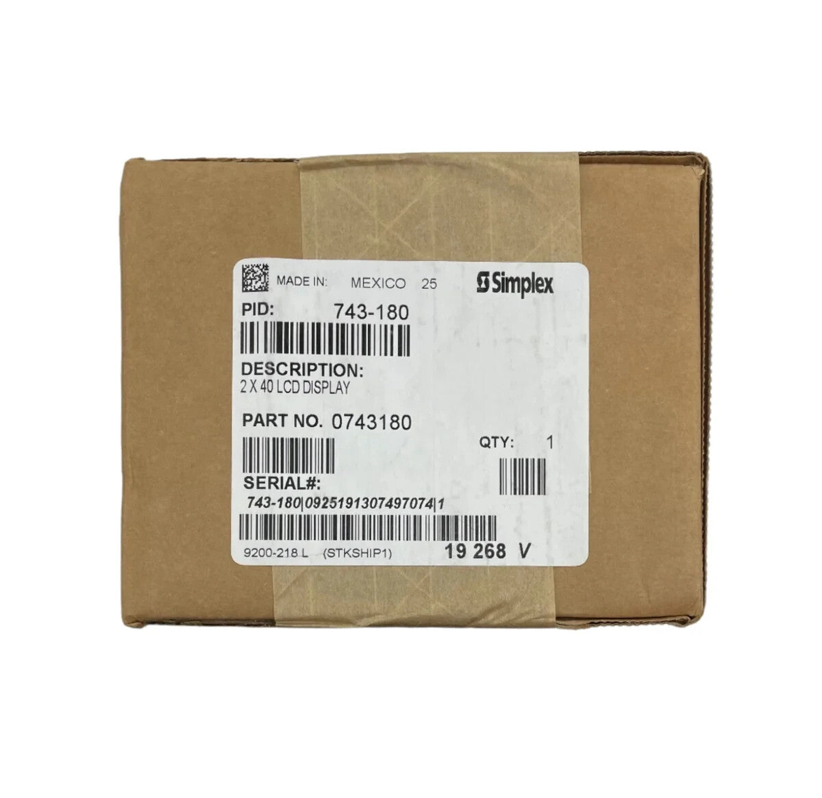 Simplex 743-180 - Same Day Shipping (SEALED)
