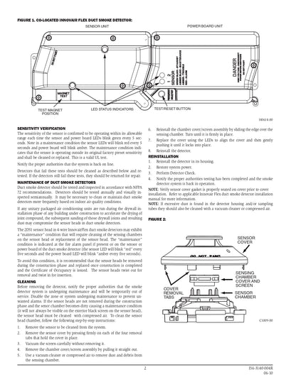 System Sensor 2D51 Photoelectric Smoke Detector