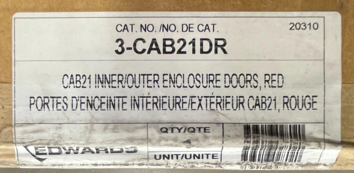 Edwards 3-CAB21DR Door (Red)