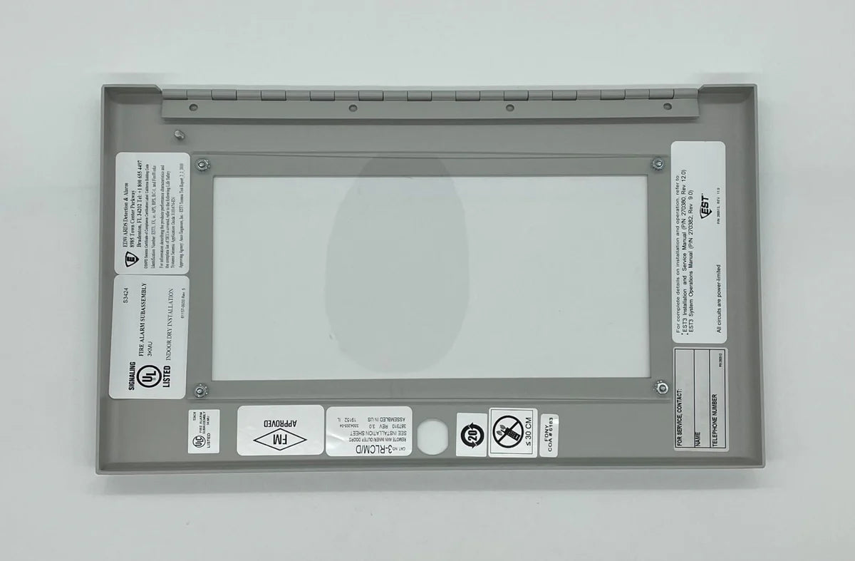 Edwards 3-RLCM/D System-3 Series FACP Outer Door