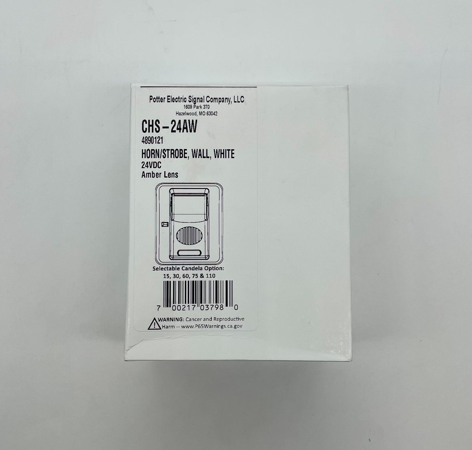 Potter CHS-24AW - Same Day Shipping (SEALED)