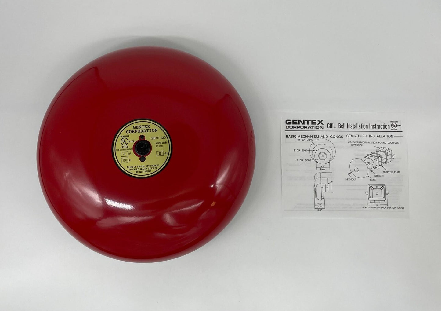 Gentex GB10-120 - Same Day Shipping (SEALED)