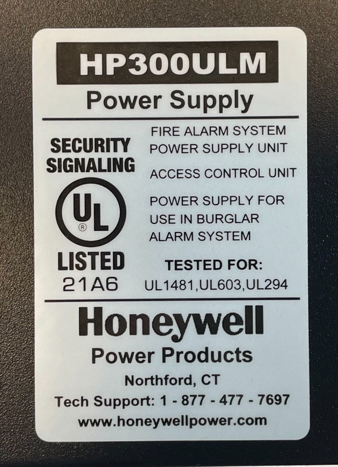 Honeywell HP300ULM - Same Day Shipping (SEALED)